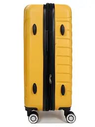 Валіза середня M ABS-пластик Madisson Snowball 03403 68х44х27см 68+13л Жовтий - мініатюра 6