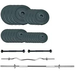 Набір штанг + гантелі Newt Gym Set 2 Rock Pro NE-PL-SET2-100 100 кг