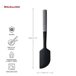 Лопатка для тіста KitchenAid Coreline сіра (KAS031OHCGG) - мініатюра 5