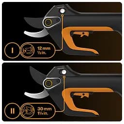 Акумуляторний секатор Fiskars ePruner L Bypass до 30 мм USB-C, БЕЗ АКБ (1082298) - мініатюра 4
