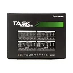 БЖ 700W Chieftec TASK TPS-700S, 120 мм, 80+ Bronze Retail Box - мініатюра 6