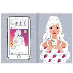 Дитяча розмальовка Girls' Lifestyle РМ-88-03 серія Dream Style - мініатюра 2