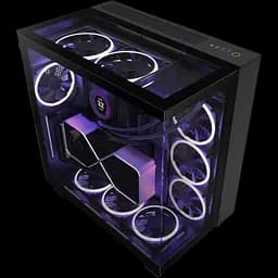 Корпус NZXT H9 Elite Edition FRGB Black (CM-H91EB-01)