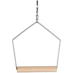 Flamingo Swing + Wooden Perch фламинго качели с деревянной жердочкой для птиц