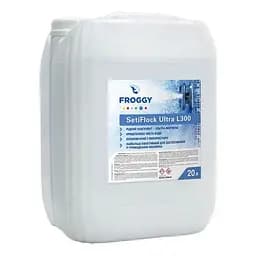 Рідкий коагулянт Froggy SetiFlock Ultra, 20 л проти каламутності води басейну