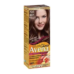 Устойчивая крем-краска для волос Acme Avena Gloss Color №637 Карамельный