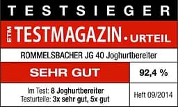 Йогуртниця Rommelsbacher JG 40 - мініатюра 7