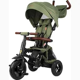 Велосипед складной трехколесный детский Qplay Rito Deluxe Green (S380-17RitoDeluxeGreen)