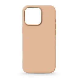 Силиконовый чехол для Apple iPhone 16 Pro, ICON2 Case, золотой, противоударный, панель, защита всего корпуса, матовая поверхность Soft Touch, выступает над дисплеем, совместим с защитными стеклами и пленками, с микрофиброй, ArmorStandart (ARM79636)