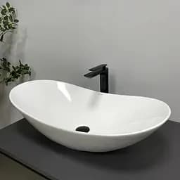 Умивальник VBI Turin L white накладний VBI-011512, Білий