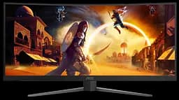 Монiтор 34" AOC CU34G4Z Black - мініатюра 3