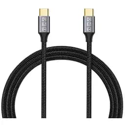 Кабель USB-C - USB-C 3.1 Gen2 10Gbps Передача даних, 100W 20V/5A 3.3ft USB Type C PD Швидкий зарядний кабель 4K Відеовихід