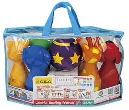 Набір для боулінгу Ks Kids різнокольоровий (KA10366-PG) - мініатюра 3