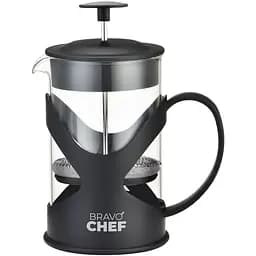 Френч-прес Bravo Chef L'Appetit 800 мл чорний (BC-7302-800) - мініатюра 2