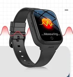 Дитячий смарт годинник Lemfo K7L з сім картою, GPS трекером, 4G LTE, пульсометром, термометром, датчиком зняття з руки, крокоміром та прослуховуванням Чорний - мініатюра 10
