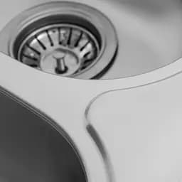 Кухонна мийка з нержавіючої сталі Platinum сатин 7850D (0,8/180 мм), Satin - мініатюра 9