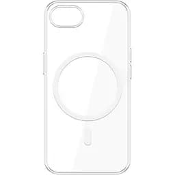 Чехол Clear Case with MagSafe для Apple iPhone 16e Transparent AAA [138722]