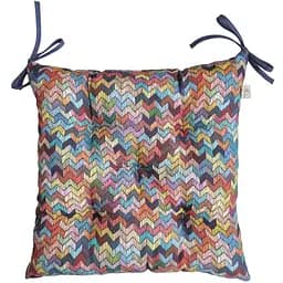 Подушка на стілець Прованс MixPrint 504 Зигзаг 40х40 см (31171)