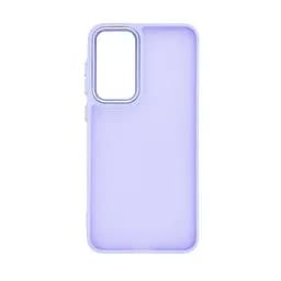 Противоударный чехол для Samsung Galaxy A56 5G, Frame, фиолетовый, панель-накладка, термополиуретан TPU + поликарбонат PC, защита всего корпуса, защита кнопок и камеры, устойчив к деформациям, ArmorStandart (ARM84818)