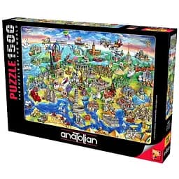 Пазл Anatolian Європа 1500 ел. (4557)
