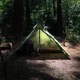 Намет Naturehike NH17T030-L надлегкий із гострою верхівкою темний зелений - мініатюра 6