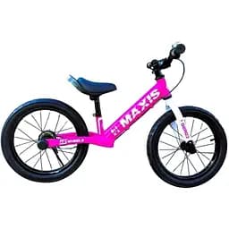 Беговел Corso Maxis MX-48018 стальная рама ручной задний тормоз надувные резиновые колеса 16'' подножка