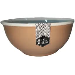 Тарелка глубокая Offtop, 14 см, бежевый (833929)