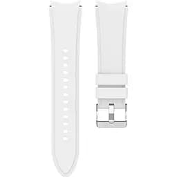 Ремінець для Samsung Galaxy Watch 4 Classic 46mm - білий силікон розмір L ширина кріплення 20мм Watchbands Galaxy Classic (WB00S4GALAXYCLASSIC6D446)