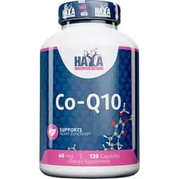 Натуральна добавка Haya Labs Co-Q10 60 mg, 120 капсул