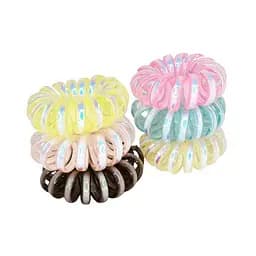 Резинка для волосся Пружинка Перламутр La-beauty 0308-850, 10 штук