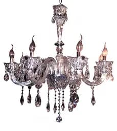 Люстра свеча Brille подвесная хрустальная E14 40W CH (BCL-264S/8)