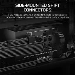 Блок живлення Corsair RM850x 850W ATX 3.1 80+ Gold (CP-9020299-EU) - мініатюра 5