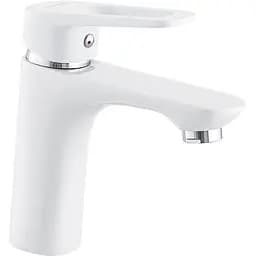 Змішувач для умивальника Mixxus Nevada 001 NUT Білий (MI5798)