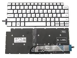 Клавіатура для DELL Inspiron 5390 5391 7391 5490 5491 5493 5498 7490 7491 (RU silver з підсвічуванням)