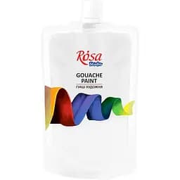 Фарба гуашева Rosa "Білила титанові" 323200901 об'єм 200 мл, у дой-паку