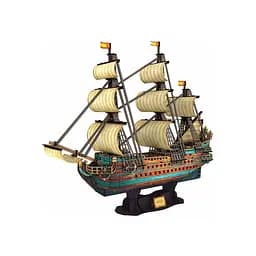 Пазл Cubic Fun Трехмерная головоломка-конструктор Испанская Армада Сан Фелипе (T4017h)