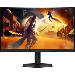Монітор AOC TFT 27` C27G4ZXU, Fast VA, вигнутий, 280Hz, 2xHDMI, DP, USB-hub, HAS, колонки, чорний
