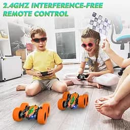 Автомобіль з дистанційним керуванням Allaugh для дітей, 2.4G RC двосторонній 4WD - мініатюра 8