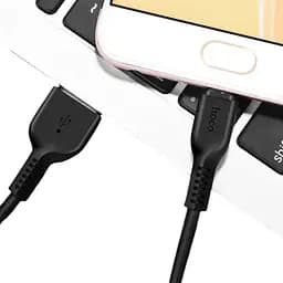 Кабель Hoco X20 Micro-USB 1 метр 6957531068822 черный
