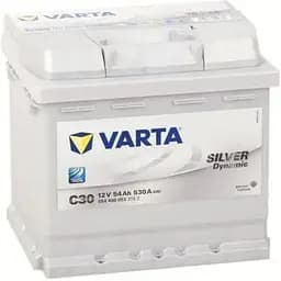 Автомобільний акумулятор Varta Silver Dynamic 54Ah Ев -/+ 530EN C30