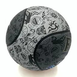 М'яч баскетбольний Fox ball №7 NE-BAS-1027, чорно-сірий - мініатюра 2
