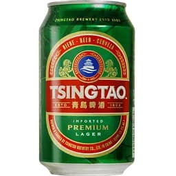 Пиво Tsingtao Premium светлое фильтрованное 4.7% 0.33 л