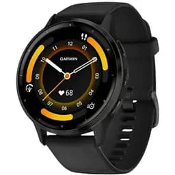 Смарт-годинник Garmin Venu 3 Slate Stainless Steel Bezel with Black Case and Silicone Band (010-02784-51)