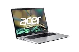 Ноутбук Acer Aspire 3 A317-54 17.3' FHD IPS, Intel i7-1255U, 16GB, F1TB, UMA, Lin, сріблястий (NX.K9YEU.00T) - мініатюра 2