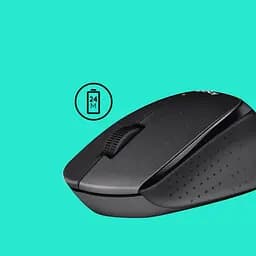 Бездротова миша Logitech B330 Silent Plus Black (910-004913) - мініатюра 2