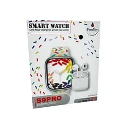 Смарт-годинник Fendior S9 Pro+TWS 49mm 200 mAh чорний - мініатюра 3