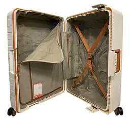 Валіза Snowball 57203 великий 110 л TSA Поліпропілен Кремовий - мініатюра 3