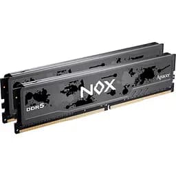 Модуль пам'яті Apacer DDR5 32Gb (2x16) 6000Mhz NOX (AH5U32G60C622MBAA-2)