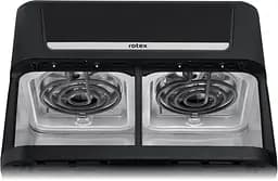 Мультипіч Rotex ROM1210-2XL MultiFry DUO 11 програм 12 л(6+6 л) LED дисплей 2800 Вт Чорний з сірим - мініатюра 6