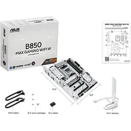 Материнська плата Asus B850 MAX Gaming WiFi W Socket AM5 - мініатюра 8